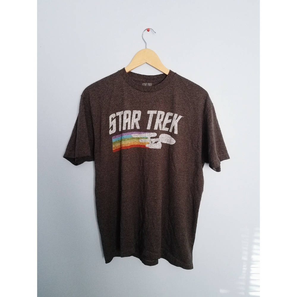 Star Trek Enterprise Rainbow T-Shirt